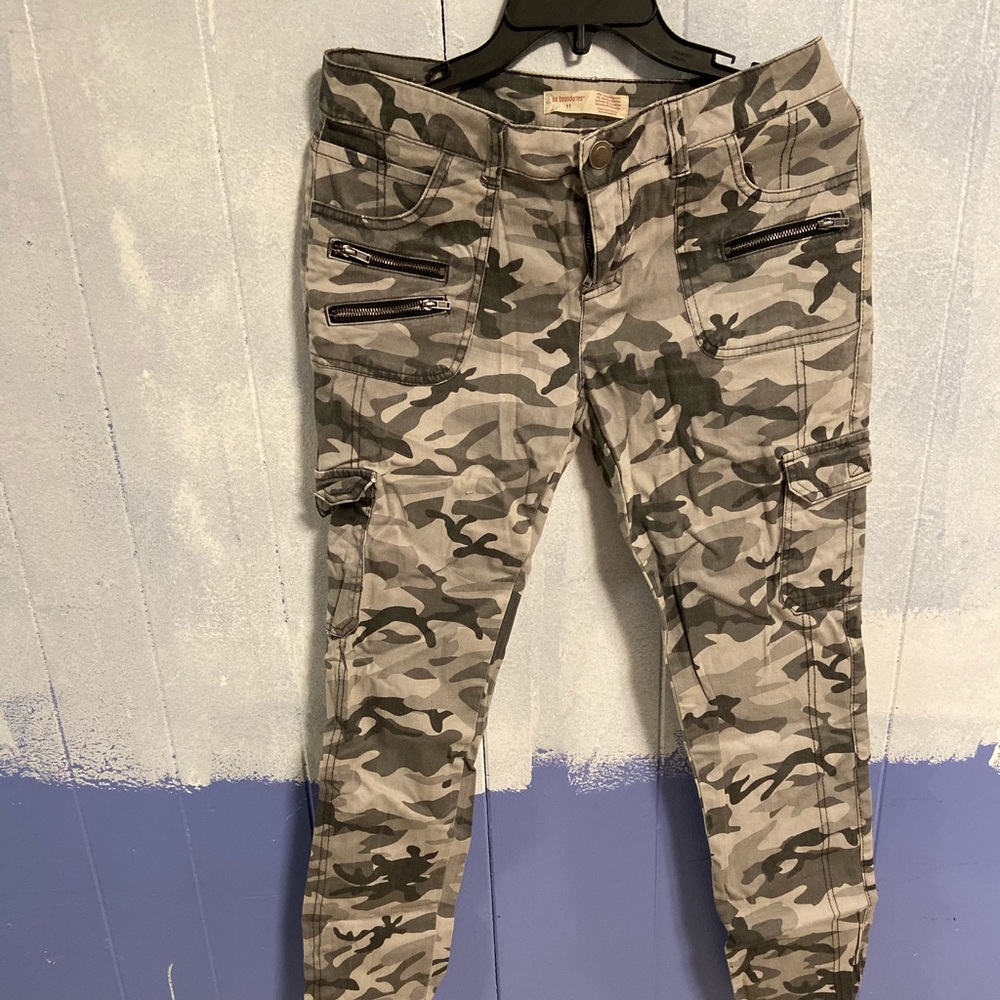 Camo grey jeans